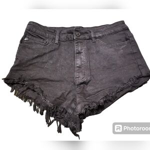 Kancan black cut‎ off shorts